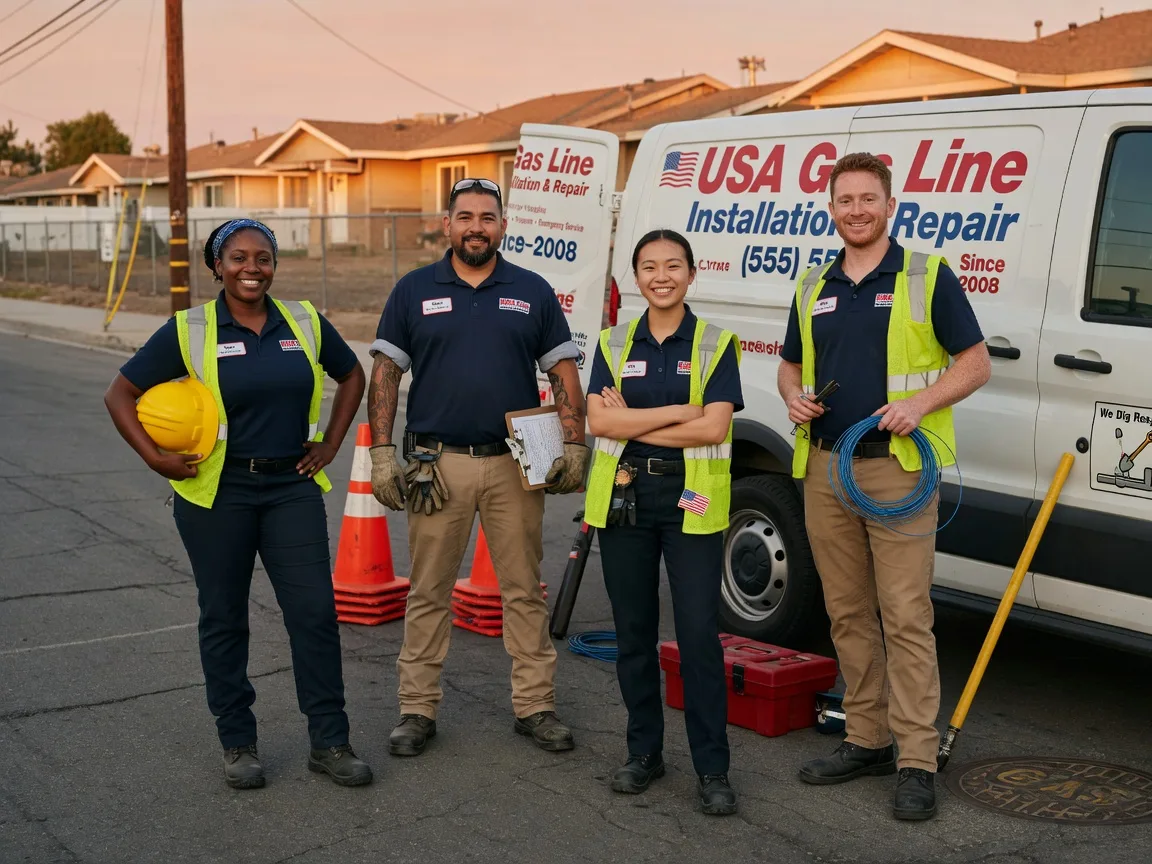 Gas Line Installation company in Golden, MS